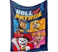 Paw Patrol Couverture polaire pour enfant Motif La Patrouille 140 x 100 cm