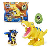 PAW PATROL Dino Rescue Action Pack | Set avec Figurine et Dinosaure | Pat Patrouille, Figure:Chase