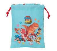 PAW PATROL DINO RESCUE - Sac à goûter, qualité et résistance maximale, porte-repas, 20 x 25 cm