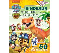 Paw Patrol Dinosaur Sticker Activity
