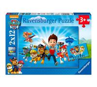 Ravensburger Puzzles Pat' Patrouille 2x12 pièces pour enfants dès 3 ans