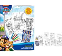 Paw Patrol Duty Calls kit de coloriage avec autocollants
