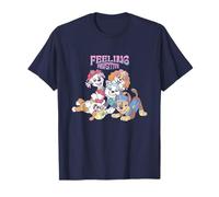 Paw Patrol Feeling PAWsitive Retro Group Pose T-Shirt