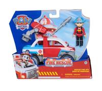 Figurine et véhicule Paw Patrol Fire Rescue Ryder Paw Patrol Pat'patrouille