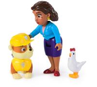 PAW Patrol , Figurines Ruben, Madame la Maire Goodway et Galinetta, jouets pour garçons et filles à partir de 3 ans