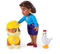 Paw Patrol, Figurines Ruben, Madame la Maire Goodway et Galinetta, Jouets pour garçons et Filles à partir de 3 Ans