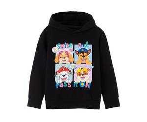 Paw Patrol Filles Noir Sweat à Capuche | Rejoignez Skye, Chase, Marshall et Rubble | Adventure in Style - Un Sweat à Capuche Douillet pour Les Jeunes passionnés de la