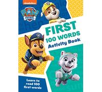 Collins Preschool – PAW Patrol First 100 Words Activity Book – Broché