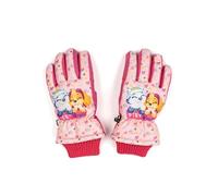 Paw Patrol Gants de ski d'hiver pour filles de 5 à 7 ans, gants d'hiver imperméables et coupe-vent, gants de neige, gants chauds pour snowboard et ski, rose
