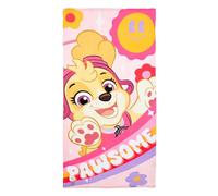 PAW PATROL Grande serviette de plage - Petits cadeaux pour filles - Serviette de bain - Serviette de bain - Vacances - 70 x 140 cm - Serviettes de bain - Idée cadeau - Skye