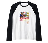 Paw Patrol Group Shot 8 Bits Pawsome Manche Raglan