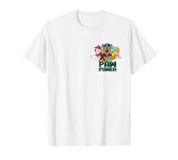 Paw Patrol Group Shot Left Chest Paw Power T-Shirt