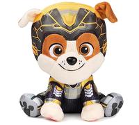 Paw Patrol Gund - Animal en Peluche The Mighty Movie Rubble, Jouet en Peluche pour Enfants de 1 an et Plus, 15,24 cm