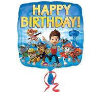 Amscan Ballon aluminium Happy Birthday Pat'Patrouille 43 cm Multicolore Taille unique