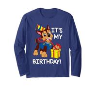 Paw Patrol It's My Birthday Happy Birthday Chase Manche Longue