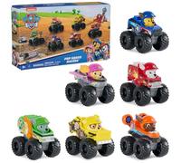 Paw Patrol: Roues de sauvetage, 6 pièces Pup Squad Racers, coffret cadeau de voitures jouets pour enfants pour garçons et filles à partir de 3 ans