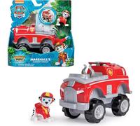 PAW Patrol - Pat Patrouille - Véhicule Figurine Marcus Jungle Pups - Voiture Figurine À Collectionner - Thème Jungle - Pat Patrouille Jouet - Voiture Enfant - Jouet Enfant 3 Ans Et +