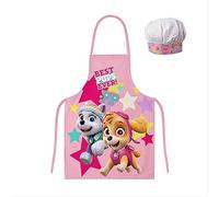 Paw Patrol Keukenschort voor Kinderen met Koksmuts, Rose, Taille unique