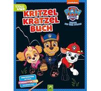 PAW Patrol Kritzel-Kratzel-Buch für Kinder ab 5 Jahren: Auskratzmotive mit tollen Farbeffekten. Kratzbuch mit Bambus-Stick