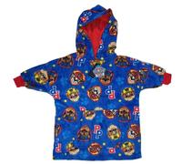 Paw Patrol La Pat' Patrouille Couverture à Capuche Molletonnée Surdimensionnée pour Garçons - 3-4 Ans