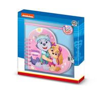 Paw Patrol La Pat' Patrouille Friendship-Journal Coeur + Stylo, Rose