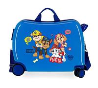 Paw Patrol La Pat' Patrouille Playful Valise Enfant Bleu 50x39x20 cms Rigide ABS Serrure à combinaison 38L 2,1kgs 4 roues Bagage à main