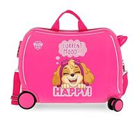 Paw Patrol La Pat' Patrouille Playful Valise Enfant Rose 50x39x20 cms Rigide ABS Serrure à combinaison 38L 2,1kgs 4 roues Bagage à main