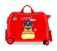 Paw Patrol La Pat' Patrouille Playful Valise Enfant Rouge 50x39x20 cms Rigide ABS Serrure à combinaison 38L 2,1kgs 4 roues Bagage à main