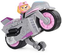 Paw Patrol LA Pat' Patrouille - VÉHICULE + Figurine Moto Pups - Véhicule à Rétro-Friction avec 1 Figurine À Collectionner Pat' Patrouille 6059253 - Jouet Enfant 3 Ans et + - Modèle Aléatoire