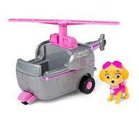 PAW Patrol LA PAT' PATROUILLE - - Voiture + FIGURINE STELLA - Voiture de 15 cm Avec 1 Figurine À Collectionner Pat' Patrouille - Voiture Pat Patrouille - Jouet Enfant 3 Ans et +