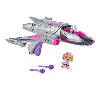 Paw Patrol - La Super Patrouille Le Film - Véhicule Deluxe Stella - Voiture Figurine Figurine Pat Patrouille À Collectionner - Sons Et Lumières - Pat Patrouille Jouet - Voiture pour Enfant 3 Ans et +