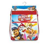 Paw Patrol Lacets Gym Bag 42 cm Sac de Gym Fitness et Exercice Enfant Jeunesse Unisexe Multicolore 42 cm