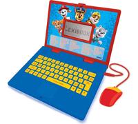 Lexibook, La Pat' Patrouille, Ordinateur Éducatif Bilingue FRANÇAIS/NÉERLANDAIS, Jouet Filles avec 124 Activités pour Apprendre, S'amuser et Jouer du Piano, Bleu/Rouge, JC598PAi10