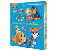 PAW Patrol Little Golden Book Library PAW Patrol IttyBitty Kitty Rescue Puppy Birthday Pirate Pups AllStar Pups Jurassic Bark by Various & Illustrated by Various Illustrated by Golden Books (Auteur)