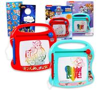 Paw Patrol Lot de 2 blocs à dessin - Ensemble d'activités comprenant 2 blocs à croquis magnétiques, autocollants, plus | Tableaux à dessin magnétiques Paw Patrol pour enfants, garçons, filles