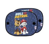Paw Patrol Lot de 2 Rideaux latéraux microperforés Pat'Patrouille avec Les Personnages Chase et Marshall. Protège des Rayons du Soleil et de la Chaleur.
