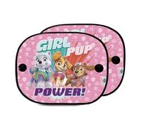 Paw Patrol Lot de 2 Rideaux latéraux microperforés Pat'Patrouille pour Fille pour Filles avec Les Personnages Skye, Liberty et Everest. Protège des Rayons du Soleil et de la Chaleur.