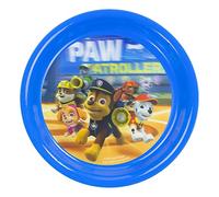 Paw Patrol Lot de 3 assiettes en plastique 3D pour enfant