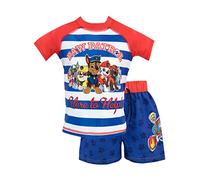 Paw Patrol - Maillot de Bain Deux pièces - La Pat’ Patrouille - Garçon - Bleu - 2-3 Ans