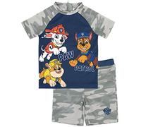Paw Patrol MAINEMENT MAINTURE BARCHES Toddlers 2 pièces T-Shirt Shorts Swim Set