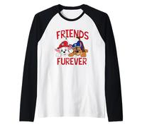 Paw Patrol Marshall and Chase Friends Furever Manche Raglan