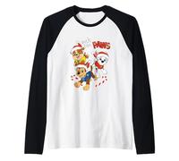 Paw Patrol Marshall Chase Rubble Santa Cap Manche Raglan