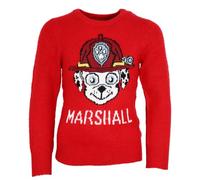Paw Patrol Marshall Pull en tricot doux pour enfant Taille 98-128
