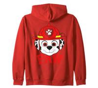 Paw Patrol Marshall Retro Fire Rescue Adventure Pup Illustration Sweat à Capuche