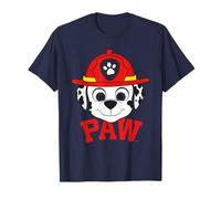 Paw Patrol Marshall Retro Fire Rescue Adventure Pup Illustration T-Shirt