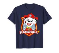 Paw Patrol Marshall Retro Fire Rescue Pup Adventure Illustration T-Shirt