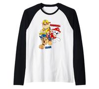 Paw Patrol Marshall Rubble Chase Jumping Manche Raglan