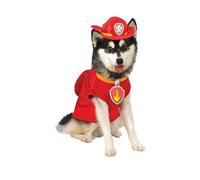 Paw Patrol Marshall The Fire Dog Pet Fancy Dress Costume Small