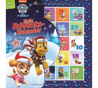 PAW Patrol Mein Adventskalender: 24 Büchlein aus stabiler Pappe mit Aufh (Poche)