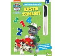 PAW Patrol Mein Lernspielheft l Erste Zahlen: Ab 5 Jahren I Mit Stift und abwischbaren Seiten
